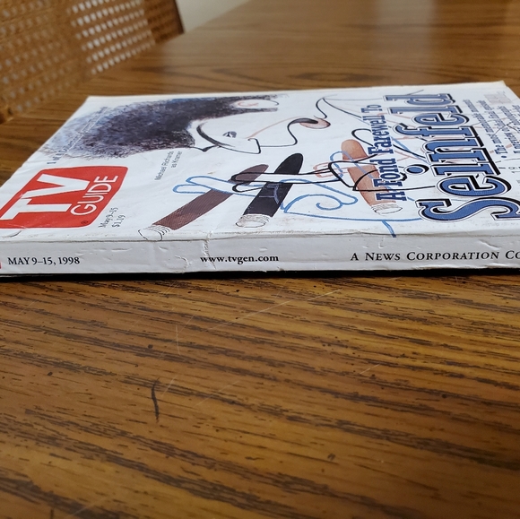 1998 Farewell to Seinfeld tv guide - Picture 2 of 2